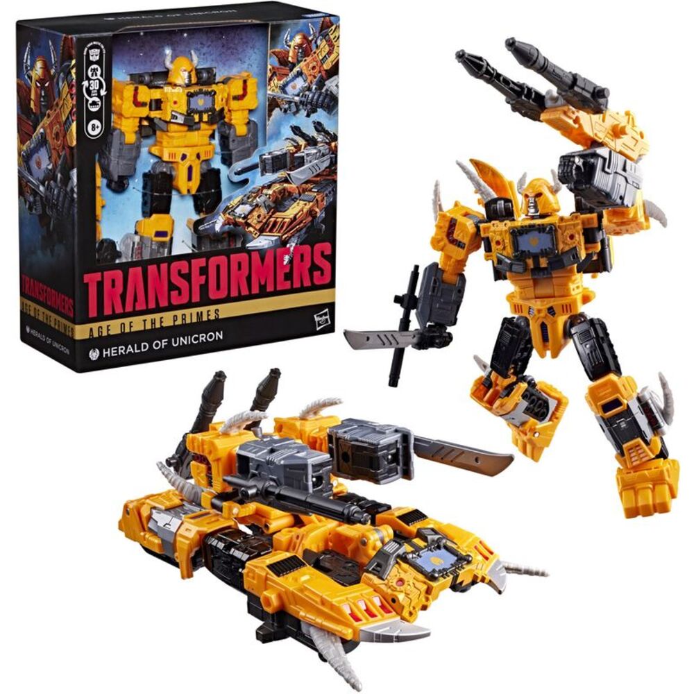 Transformers - Age of the Primes - Leader Class Herald of Unicron Action Figure